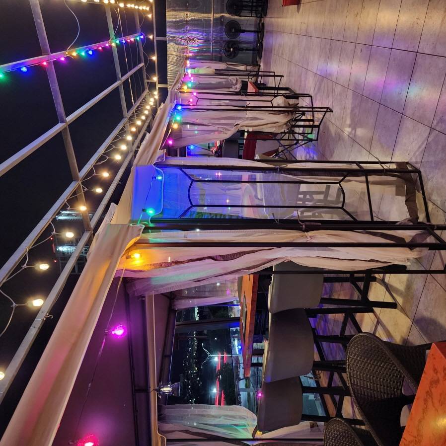 Terraza nocturna Monterrey