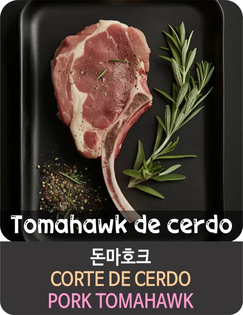 2 TOMAHAWK CERDO