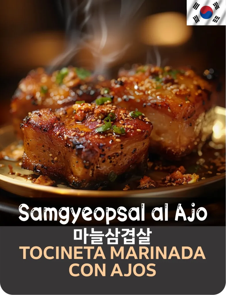 samgyeopsal al ajo