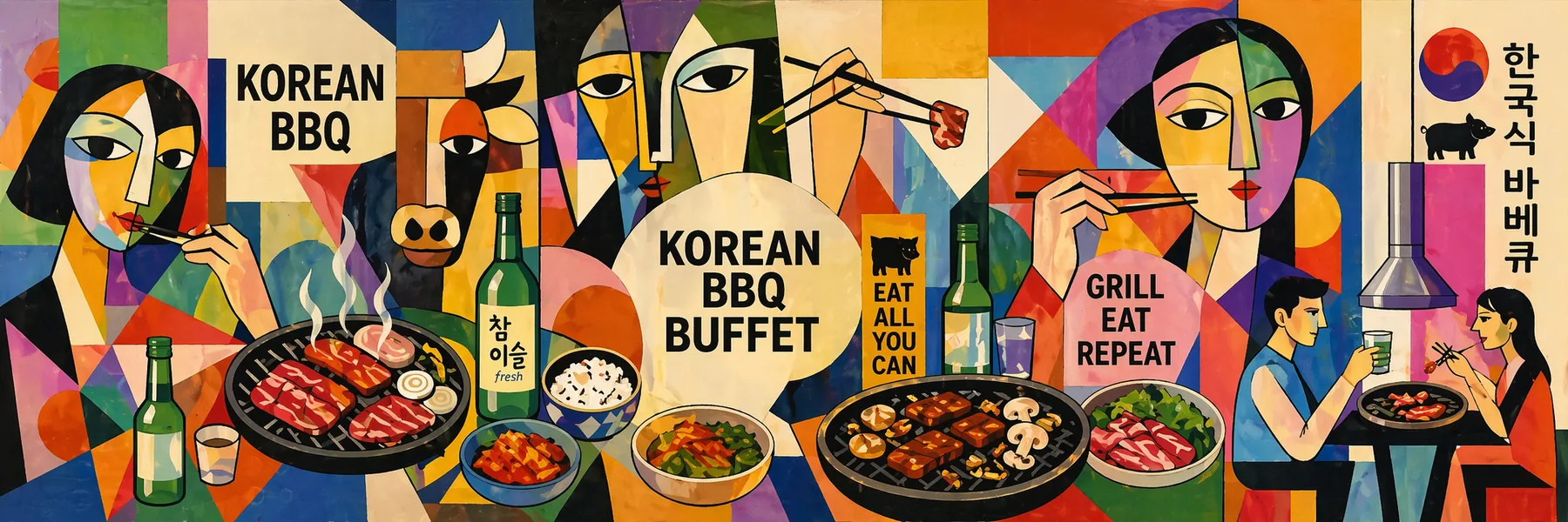 Korean BBQ Buffet – Grill, Eat, Repeat