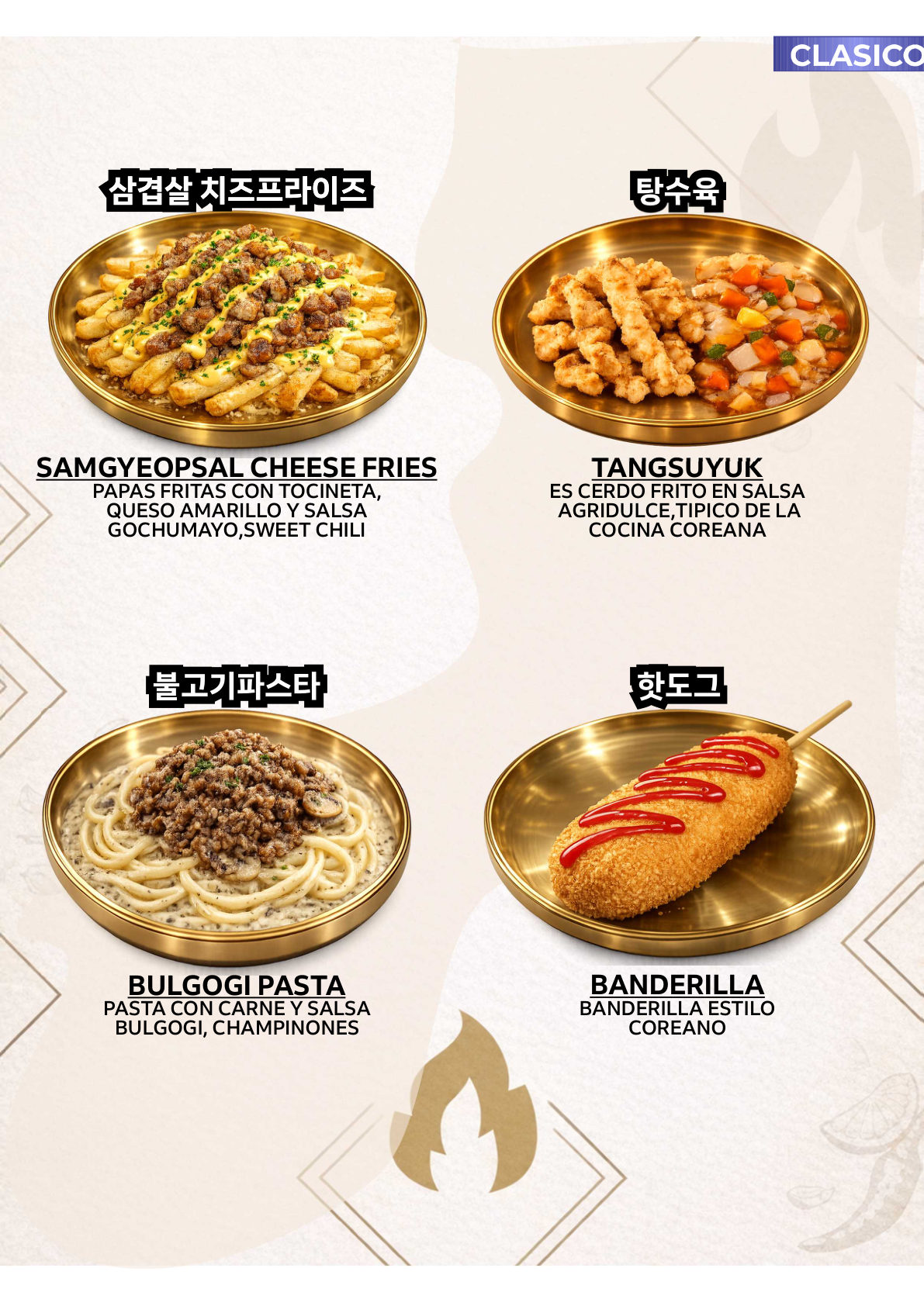 Mariscos frescos buffet coreano Won Korean BBQ