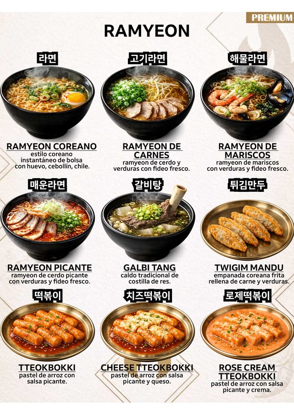 Ramyeon & Tteokbokki